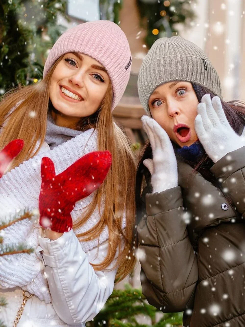 Unisex Gray Camel Warm Knit Winter Pull-On Cuffed Beanie Classic Ski Skull Cap - Picture 5 of 6